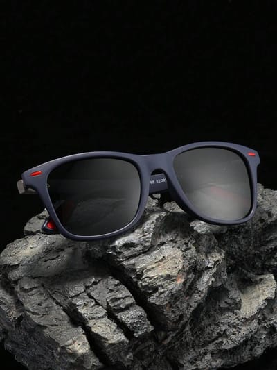 139 B Polaroid Sunglass Men Square Frame_img_5