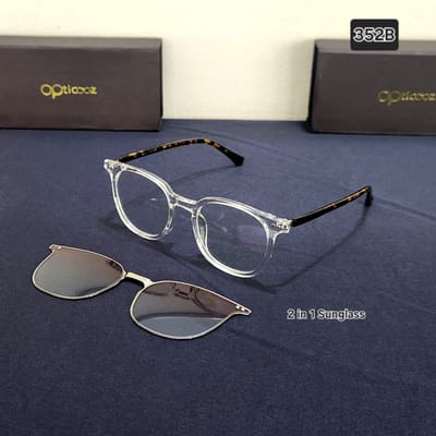 Premium Magnetic Clip-On Eyeglass (2-in-1)_img_0