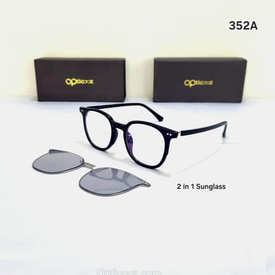 Premium Magnetic Clip-On Eyeglass (2-in-1)_img_0
