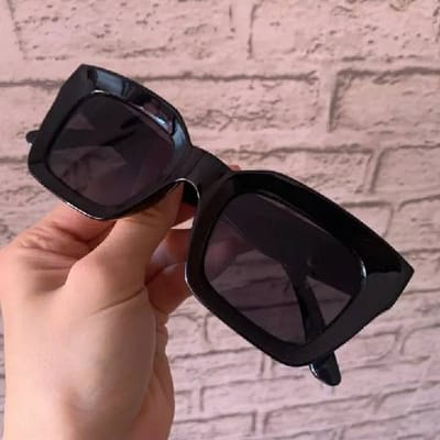 Glossy Shine Black Sunglass_img_0