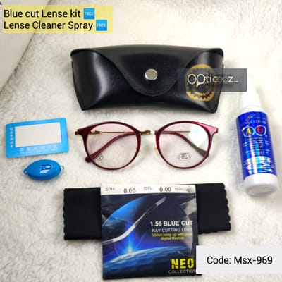 Red Premium BlueCut Female Eyewear_img_0