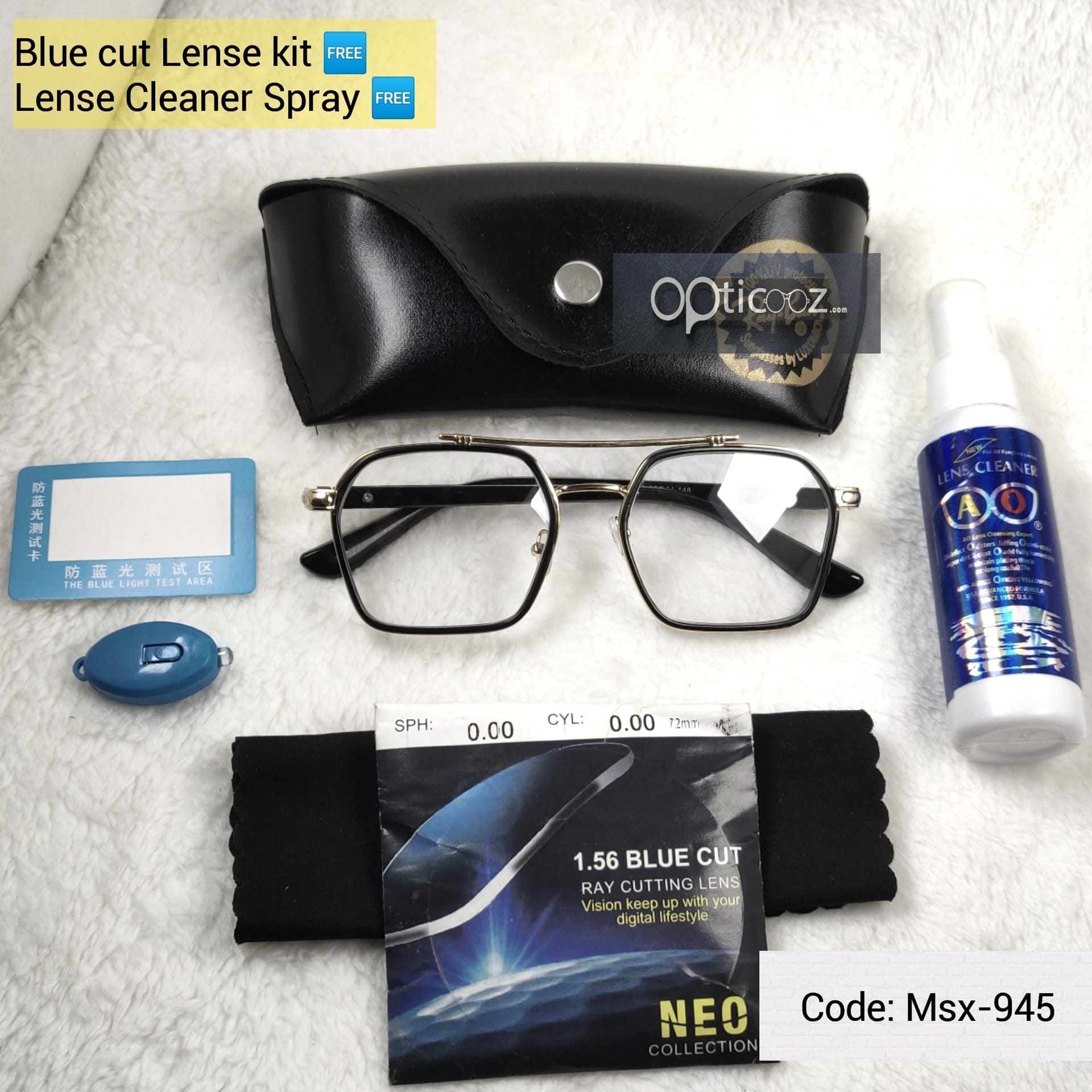 Metal Stylish BlueCut Eyewear